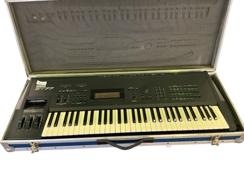 Yamaha SY 77 Music Synthesizer.